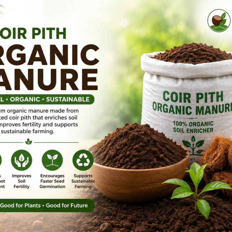 What is Coir Pith Organic Manure? A Complete Guide for Organic Farming