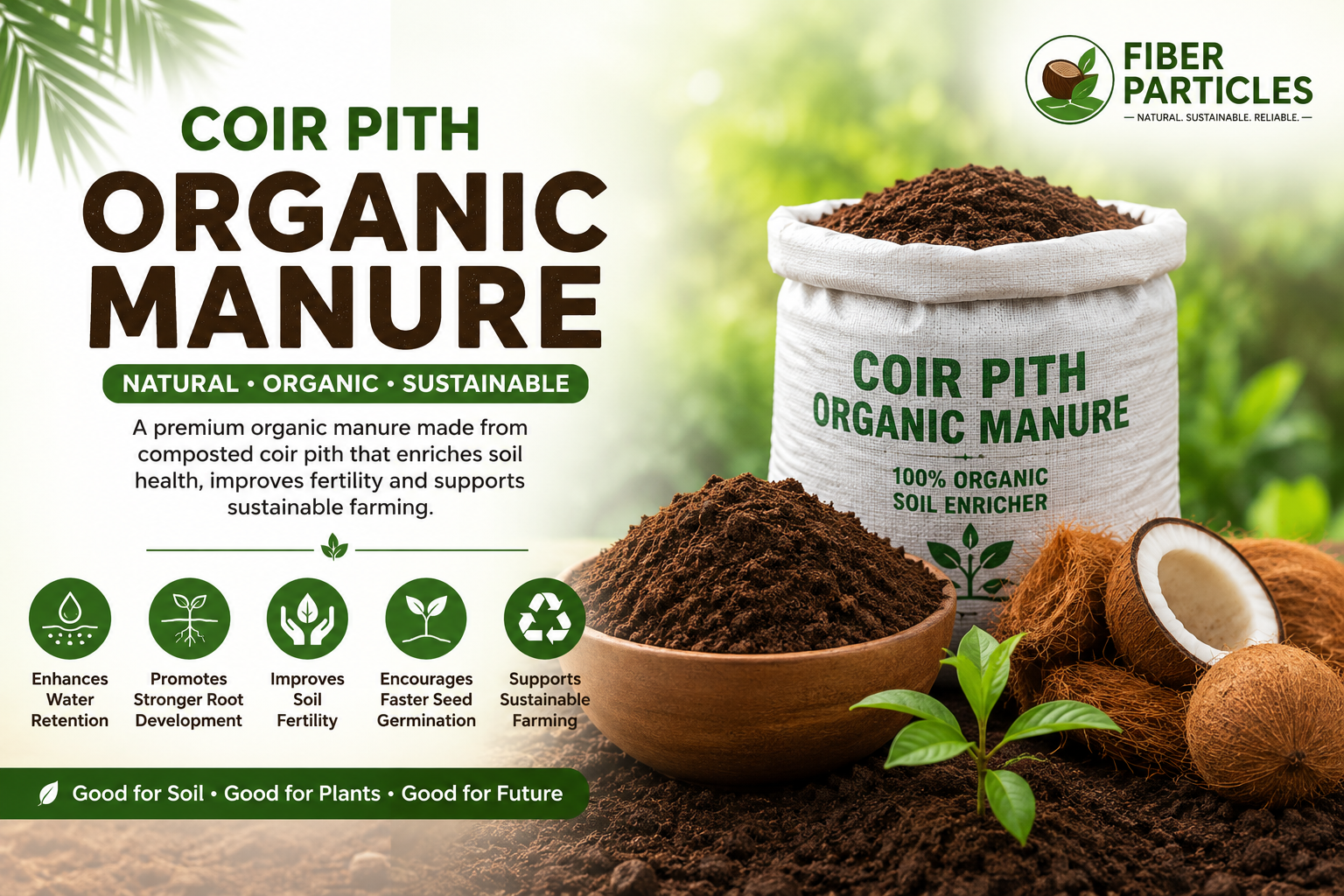 What is Coir Pith Organic Manure? A Complete Guide for Organic Farming